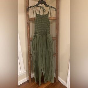 Olive Green Jumpsuit